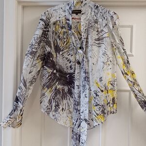 Arthur Mendonça Silk Tie-neck Blouse